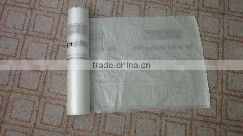 flake resistant prefolded masking film