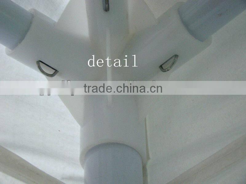 3*6m PE party tent with two zip doors