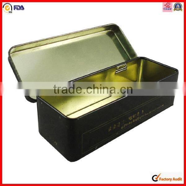 metal custom print luxury wine tin box