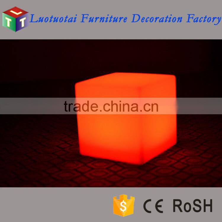 10cm 24 keys remote control wireless RGBW color change small led cube light