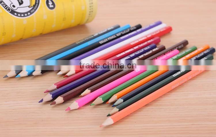 Factory Wholesale Mr. Cuya 24pc Eco Friendly Cardboard Tube Color Drawing Pencil Set