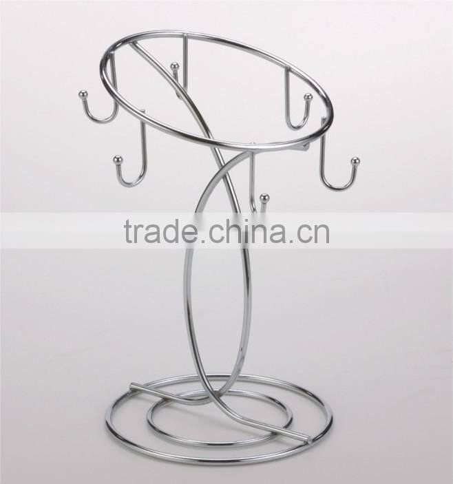 metal hanging cup holder, mug holder, coffee mug rack