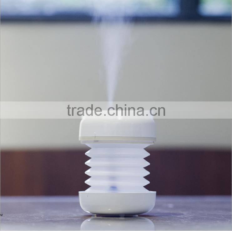 Mini Portable Moisturizing Beauty Humidifier With USB Charge, Telescopic Air Fresh Purifier For Office