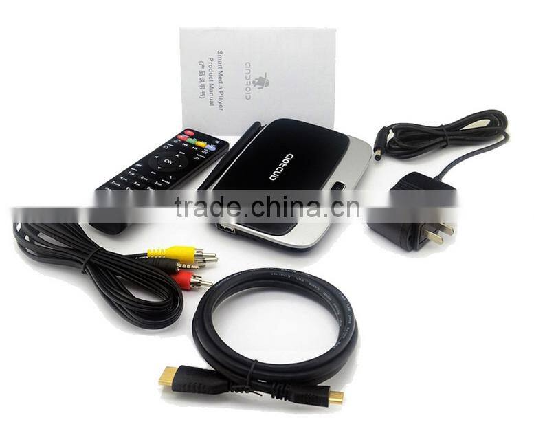 Wholesale Fully Loaded MK888 Q7 CS918 Android4.4 TV Box RK3188 2GB/8GB Quad Core Mini PC Smart TV Media Player