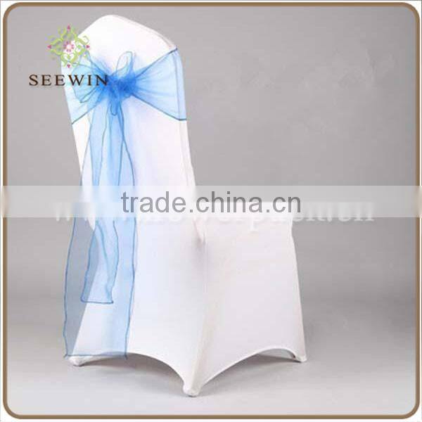 new arrival organza fabric chair wedding belts and sashes