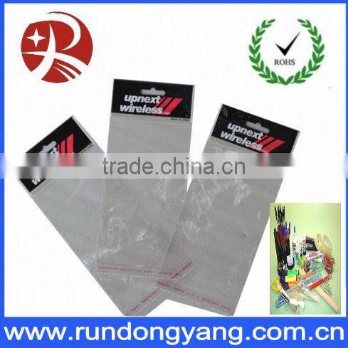 header plastic bag for small gift