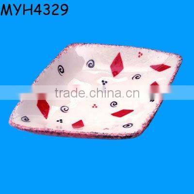 Beautiful ceramic heart shape wedding dish