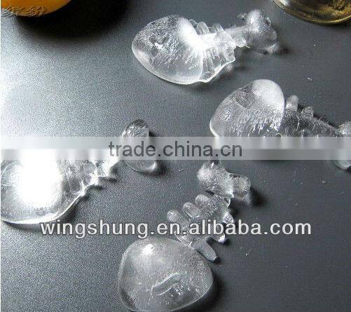 Fish muffin case silicone ice mould mold baking pan tray ice freeze party drink mould jelly mold cube maker