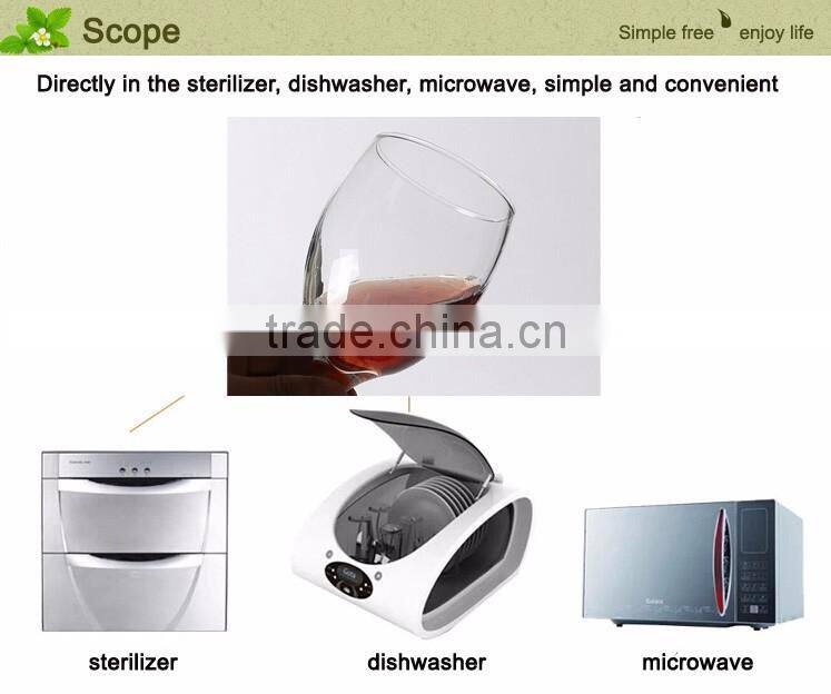 295MLCrystal Wine Glasses /water glass/drinking glass tumbler With Customized Logo