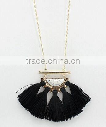 2016 European foreign trade trends jewelry gemstone clavicle necklace chain accessories