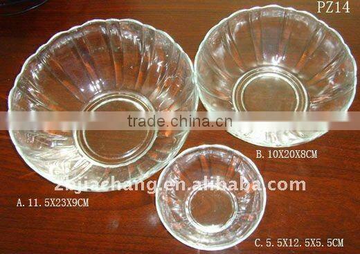 lotus glass bowl.microwave oven bowl.heat resistant glass bowl
