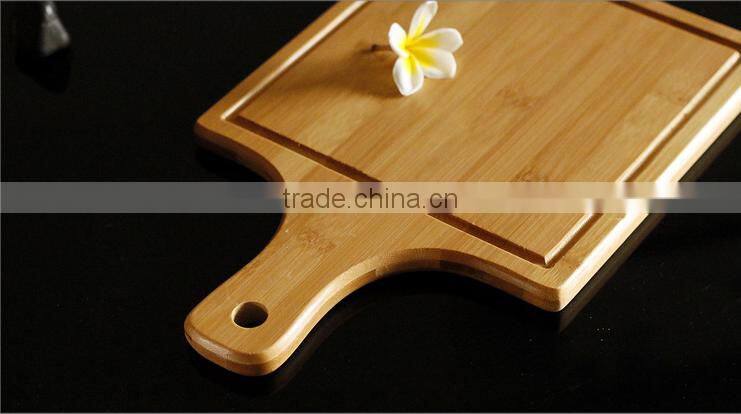 Elegant solid wooden square pizza board,pizza serving tray
