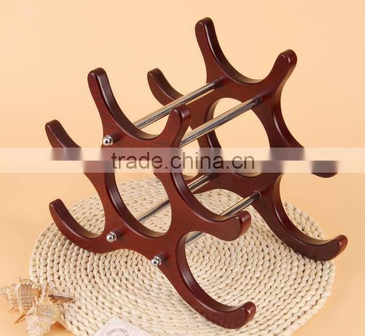 High Quality cheap kitchen furniture Custom Bamboo wine rack Wholesale red wine rack