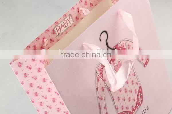 Printed Foldable Gift Bag /Colorful Shopping Paper Bag