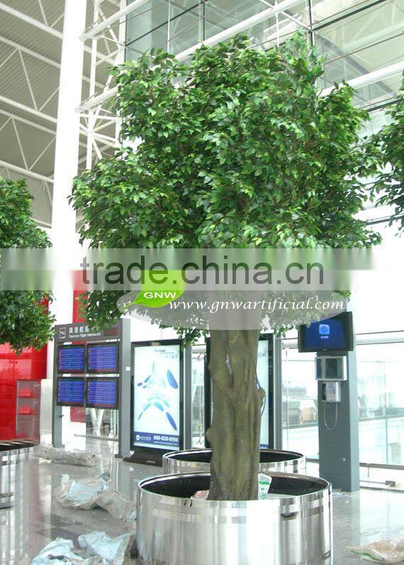 BTR036 GNW mini decorative plants artificial banyan tree for garden decoration