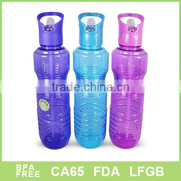 900ml USA hot selling curvy tritan bottle with loop Lid