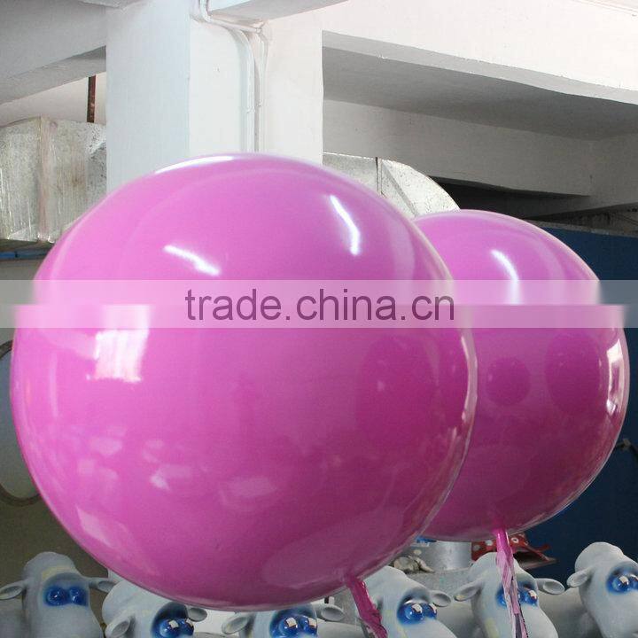 Outdoor fiberglass ball decoration