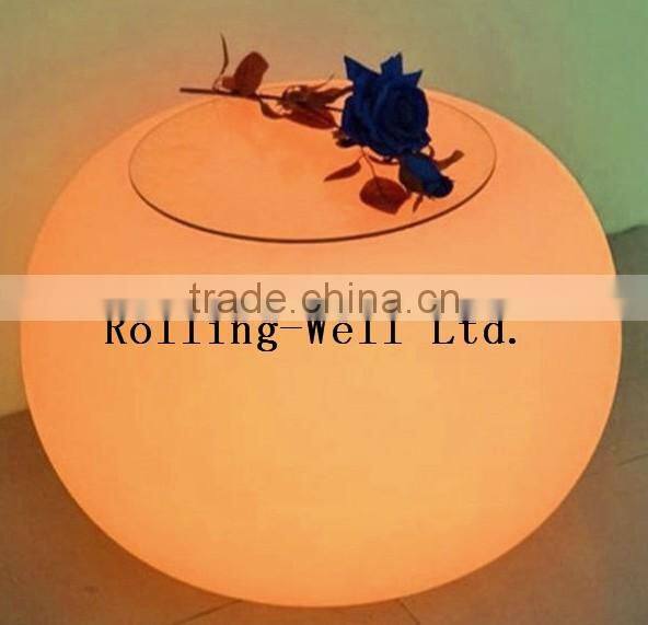 LED study table / LED buffet table / rechargeable color changing table