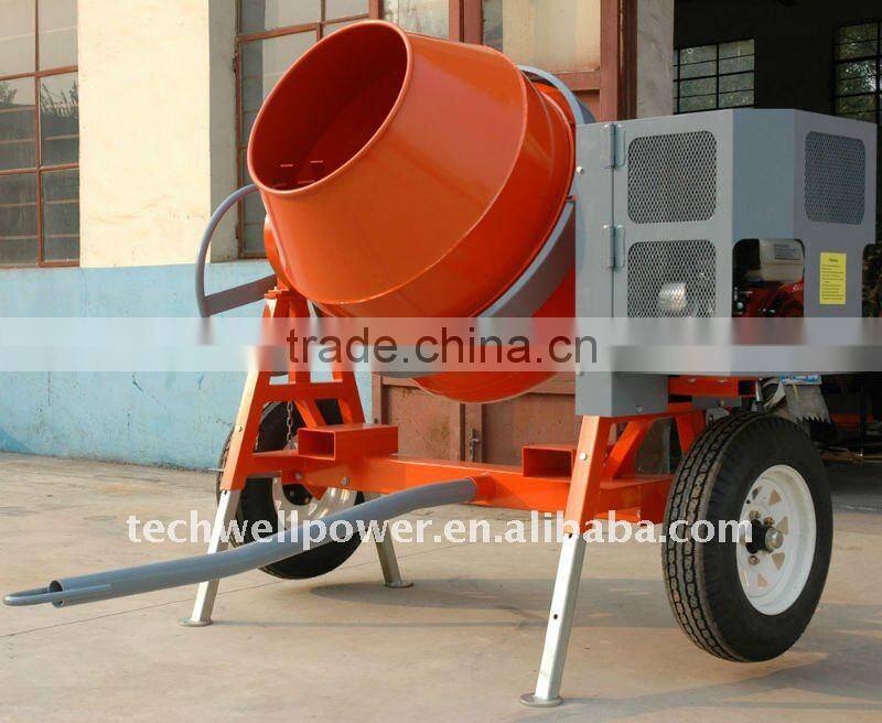 tilting cement mixer