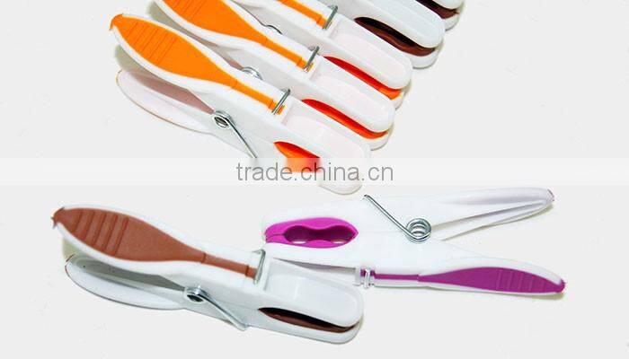 packed into plastic basket peg clothes drying new material plastic clip