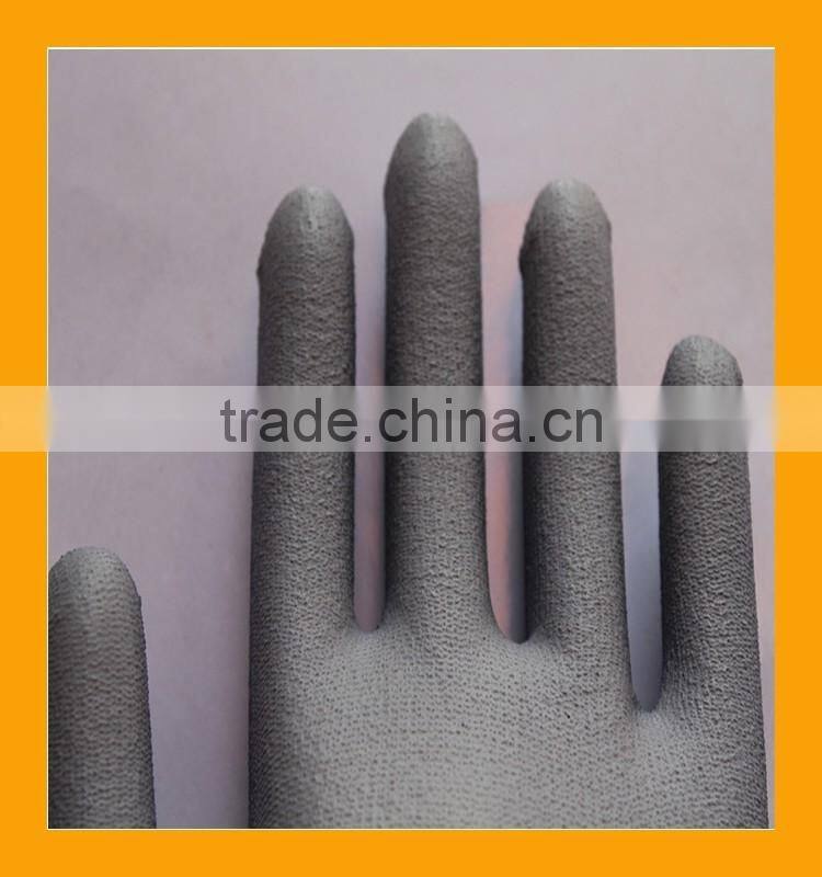 18Gauge Plain Style and Daily Life Usage Nylon PU Glove