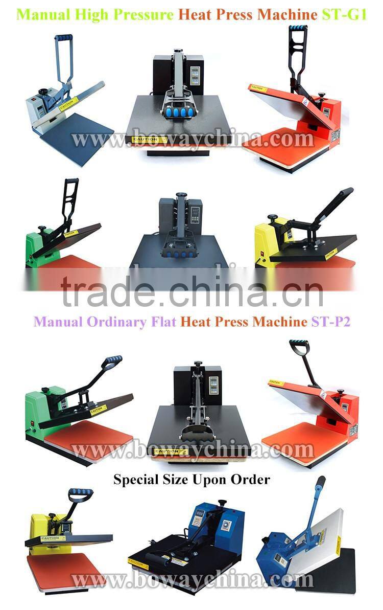 Manual High Pressure Flat Heat Press Thermal Transfer Printer