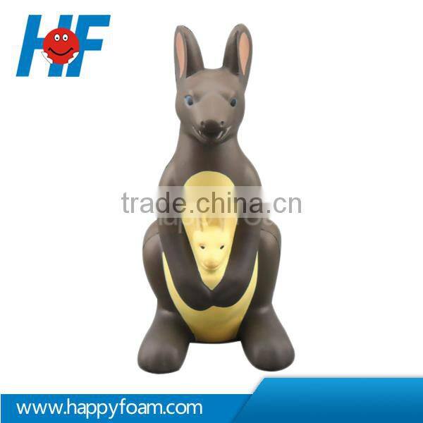 Kangaroo Shaped Squeeze PU Foam Toy