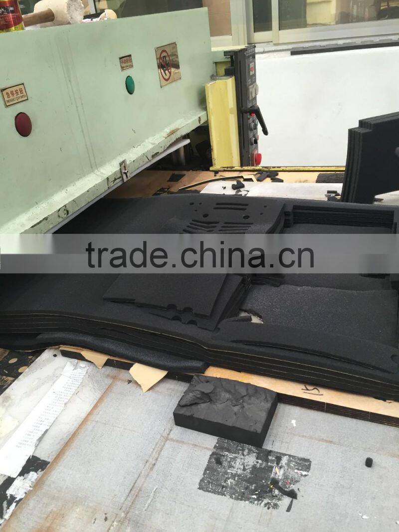 cutting pu foam sponge with velvet inserts box to Edge protection