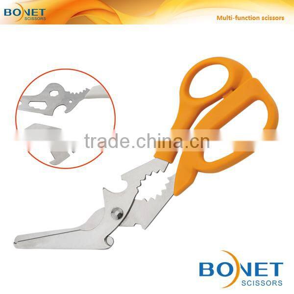 54021 CE Certificated 8-3/4" ECO-Friendly helper multi-function kitchen separate scissors
