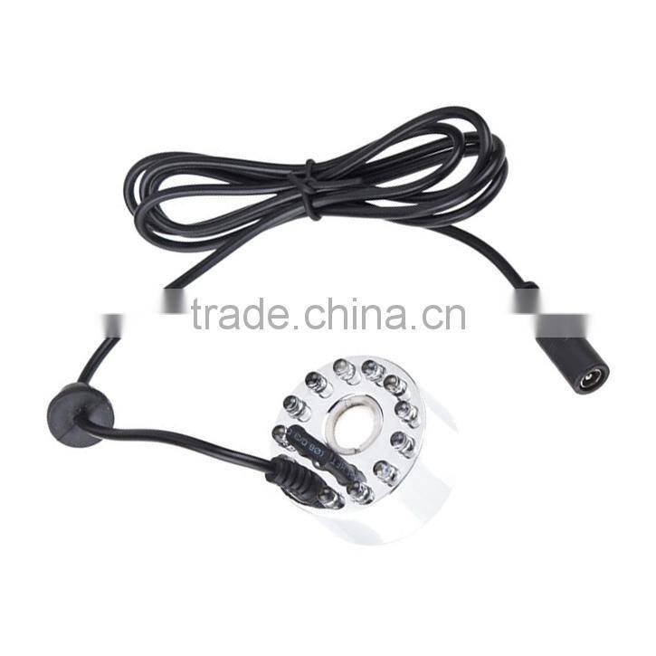 Ultrasonic Mist Maker fogger Water 12 LED Colorful Light Ultrasonic Humidifier Fogger Mist Maker