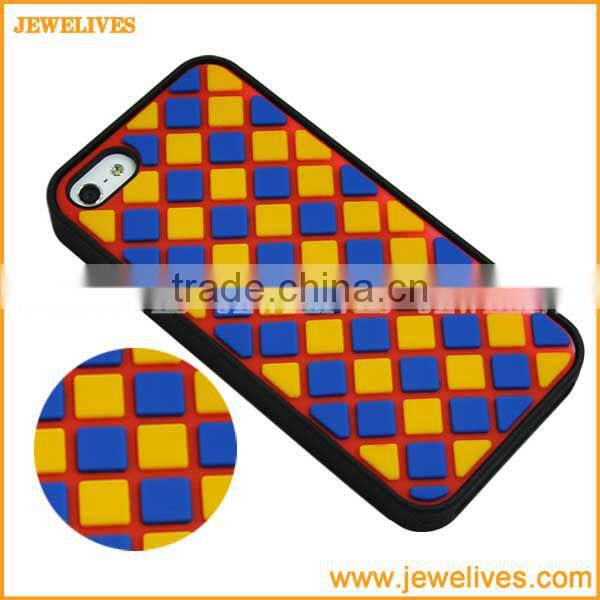 Cute silicone case for iphone5 for water proof and shock proof