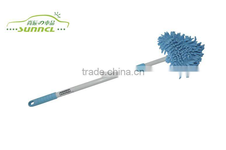 Extensional 100% Polyester Chenille Car Brush , Microfiber Car Washinging Brush