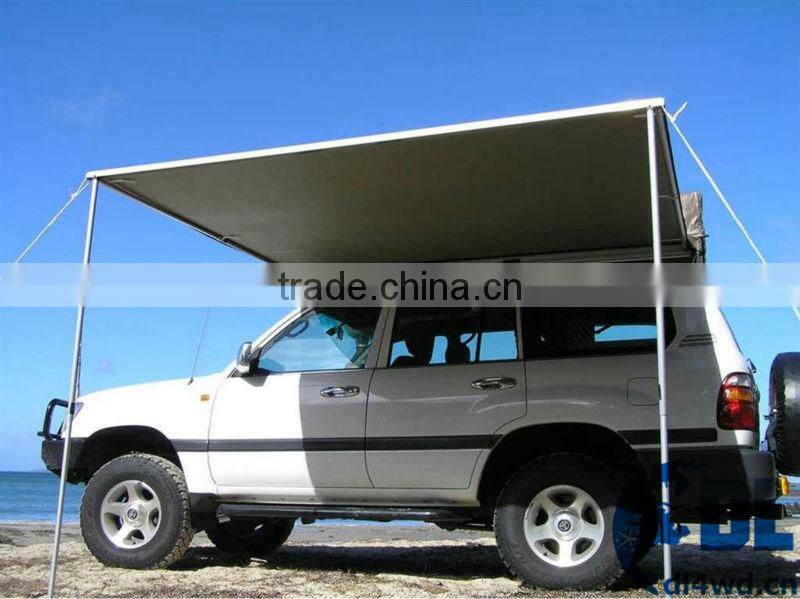 Car Camping 4x4 Side Awning Retractable Car Roof Side Awning