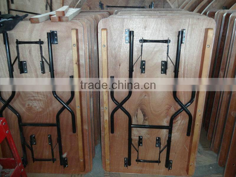 Plywood Wedding Banquet Long Table for hot sale
