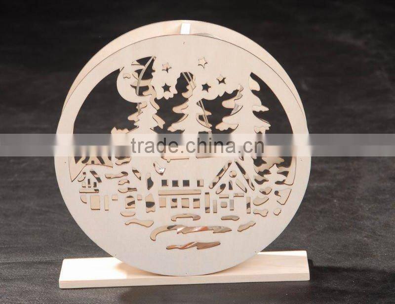 laser cutout wooden craft products