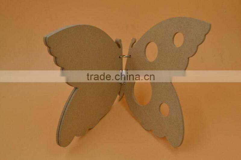 wooden deco, MDF craft,DIY wood crafts sticker by child