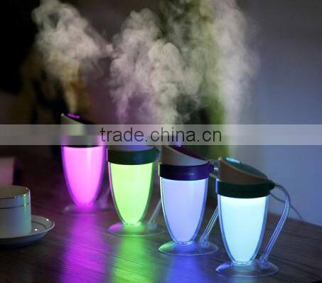UCHOME 2017 Newest Design USB Moonlight Cup Humidifier With Coloful Led Light