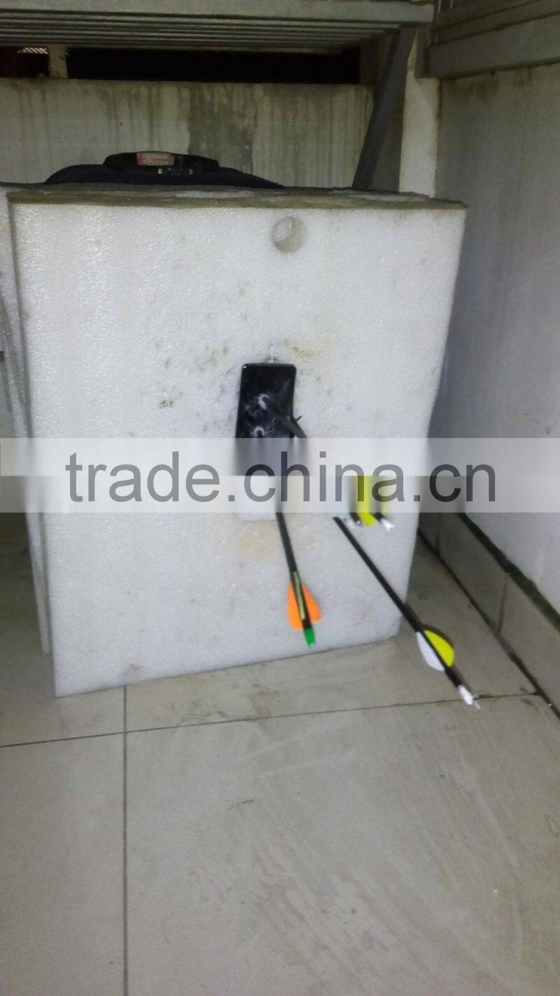 Mixed Camouflag Carbon Fiber Steel Arrows With 100gr Screw-in Points And Blazer Vanes