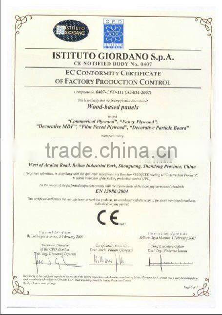 Cherry Melamine Faced MDF