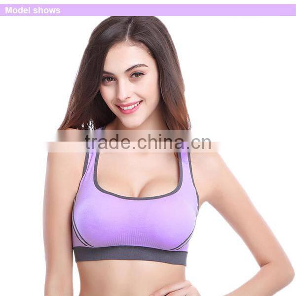 hot sale seamless gym trainning yoga sports bra