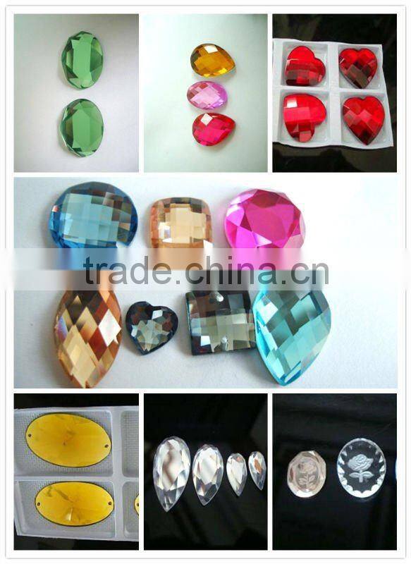 2013 crystal lemon diamond pendant fancy loose beads