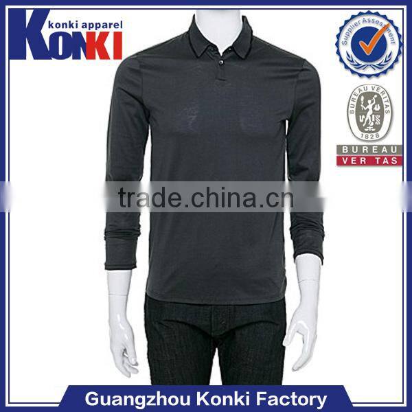 wholesale dri fit long sleeve polo t shirts new product in China