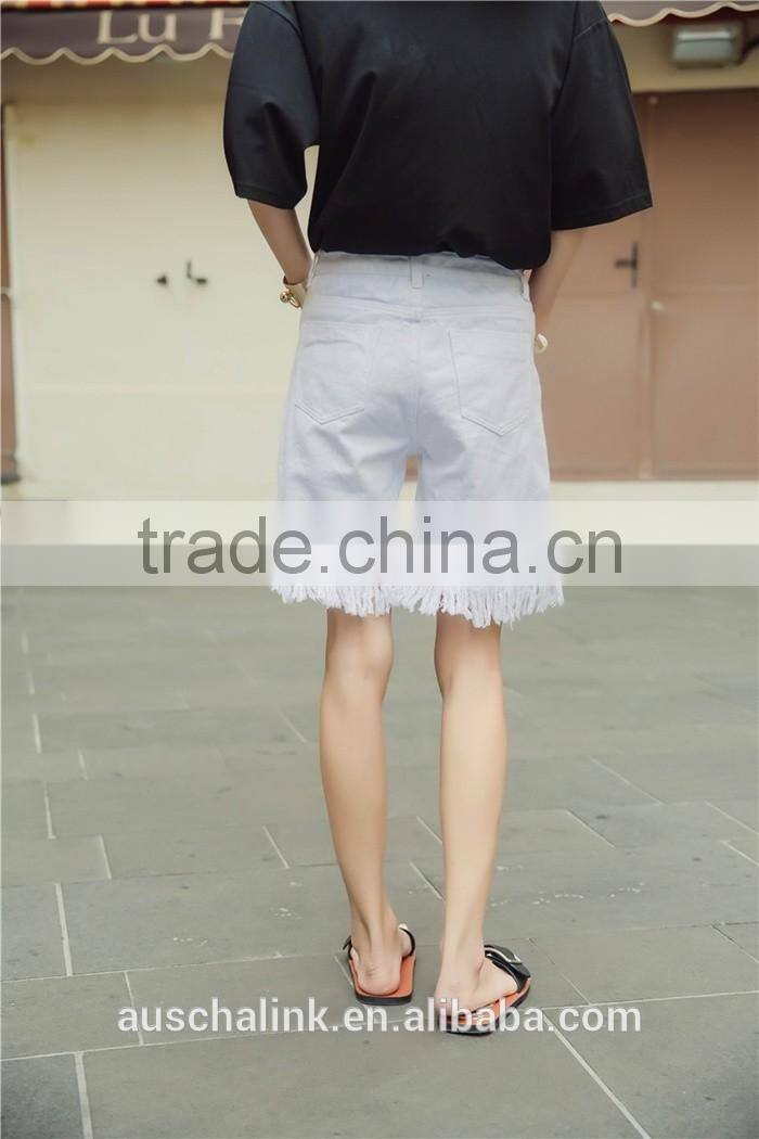 summer fashion design outdoor girls jean half pants china alibaba