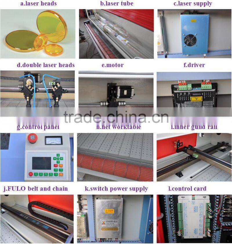 MC1610 fast speed denim jeans popular clothing laser engraving machine price