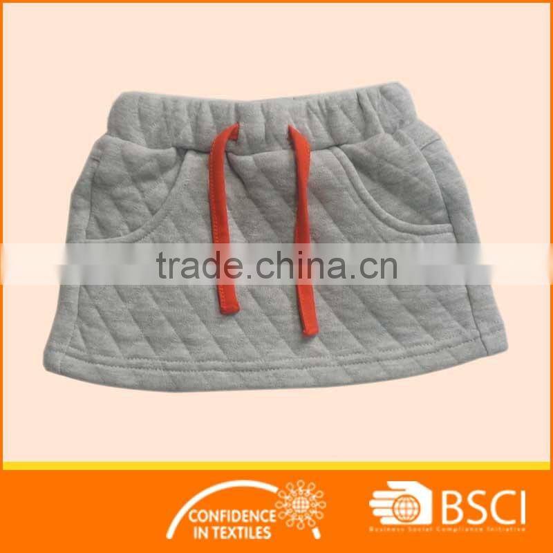 Boutique Rabbit Pocket Cotton Baby Girl Skirt