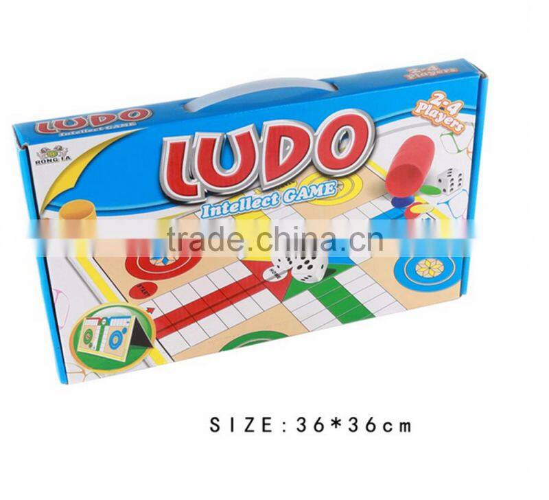 Wholesale Paper Board Game Kids Educational Toy Ludo Game Toy