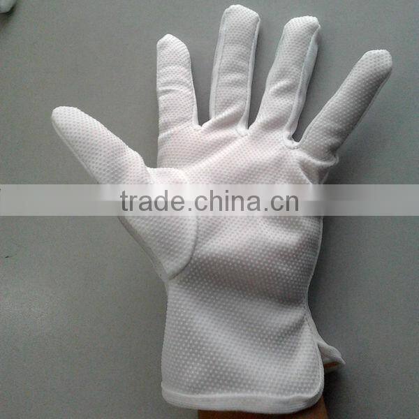 ESD Dotting White PVC Gloves