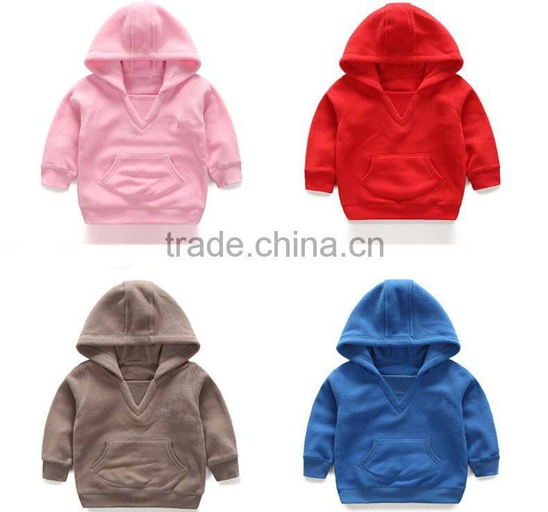 baby suitable casual hoodie/100% cotton new design sweatshirt/high quality wholesale plain hoodies