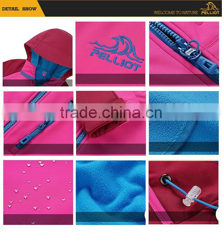 2017 Ladies New Stylish Outdoor Waterproof WindbreakerJacket