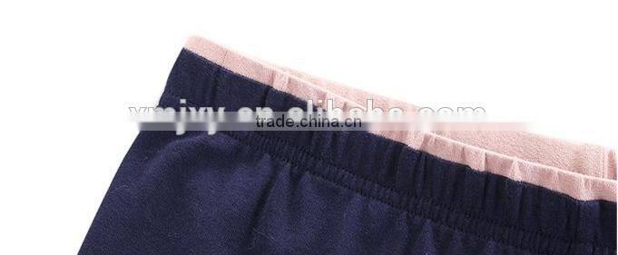 Female money navy blue knitted into joining together cultivate one's morality leggings